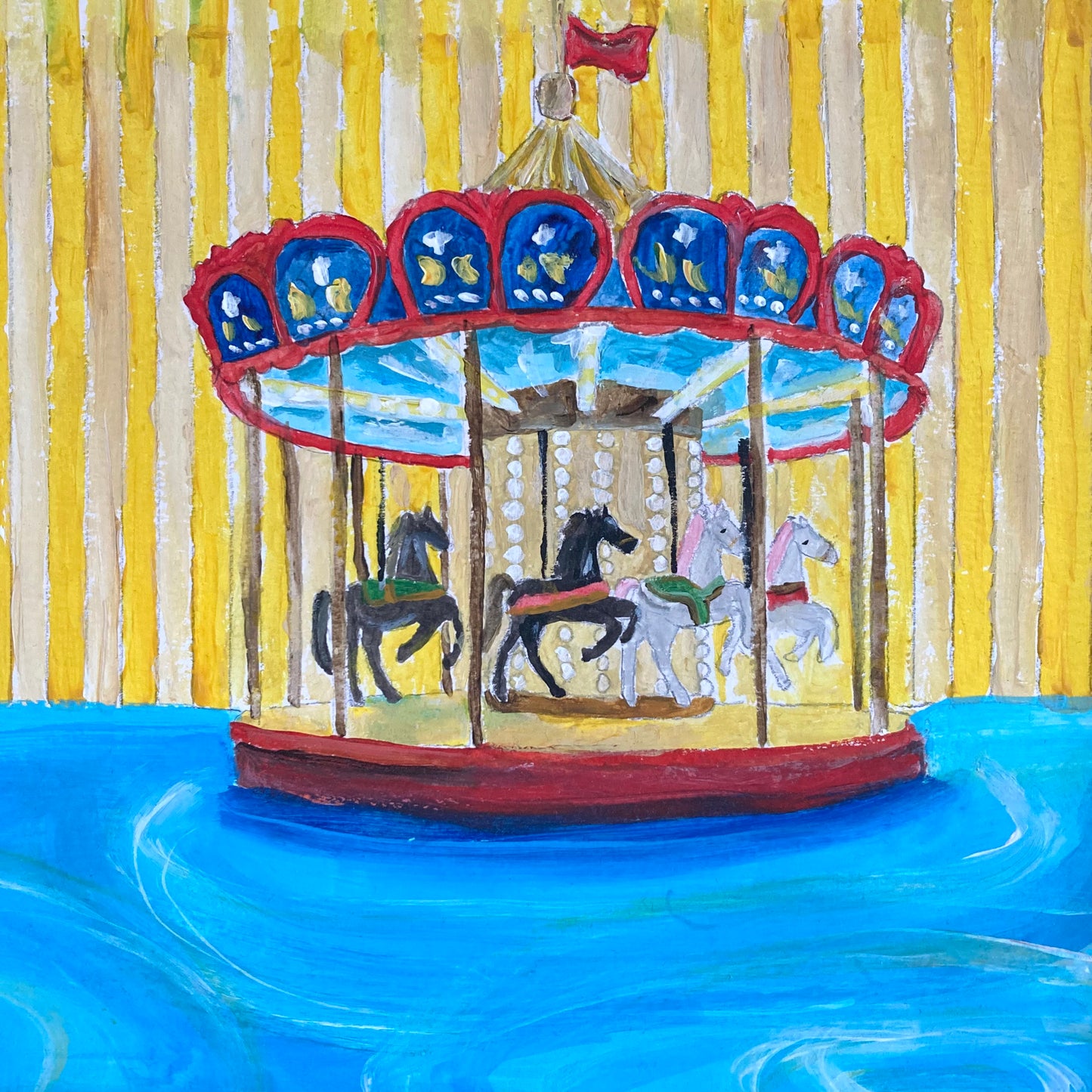 Spinning on Water